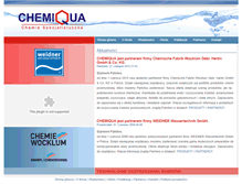 Tablet Screenshot of chemiqua.pl